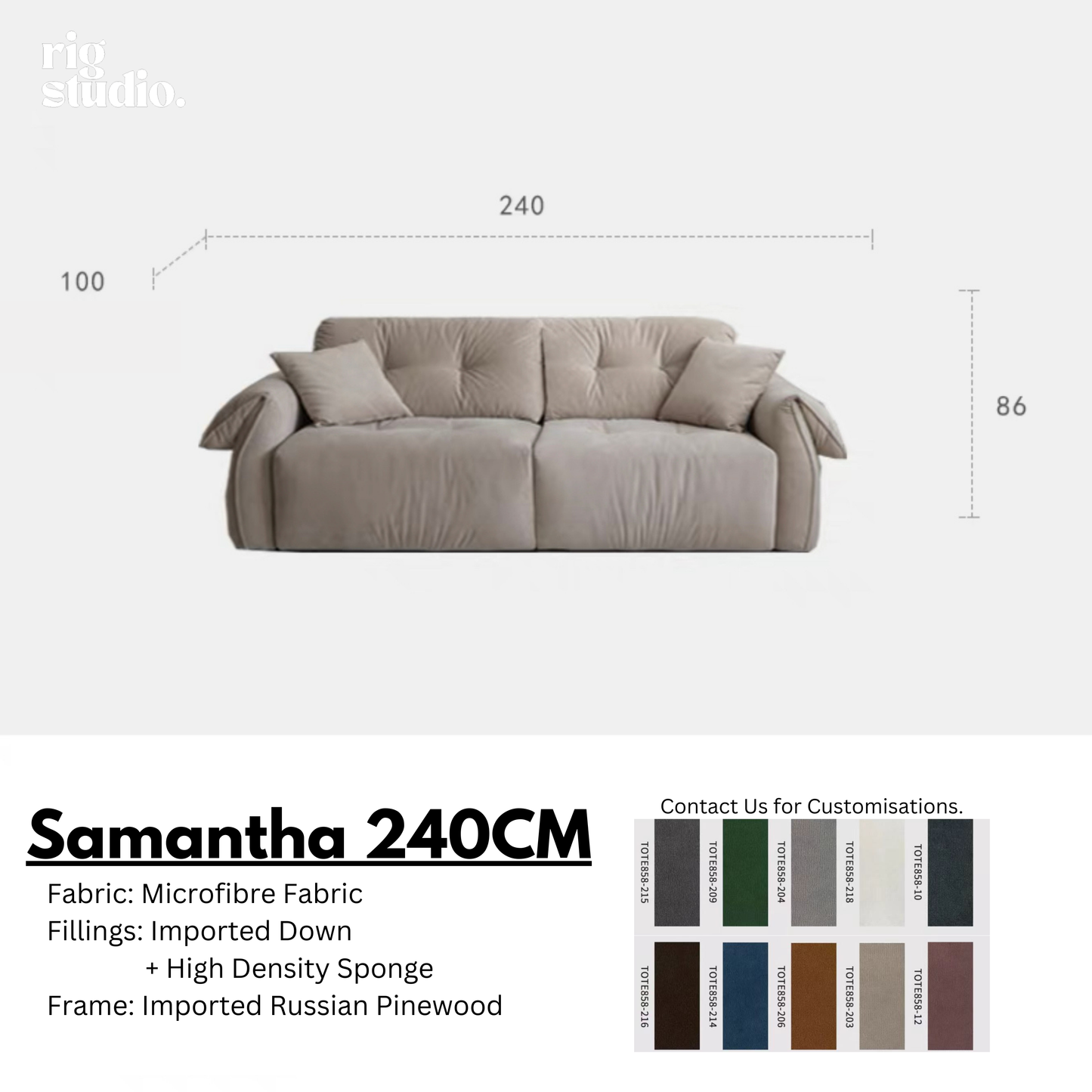 Samantha Electrical Extendable Sofa