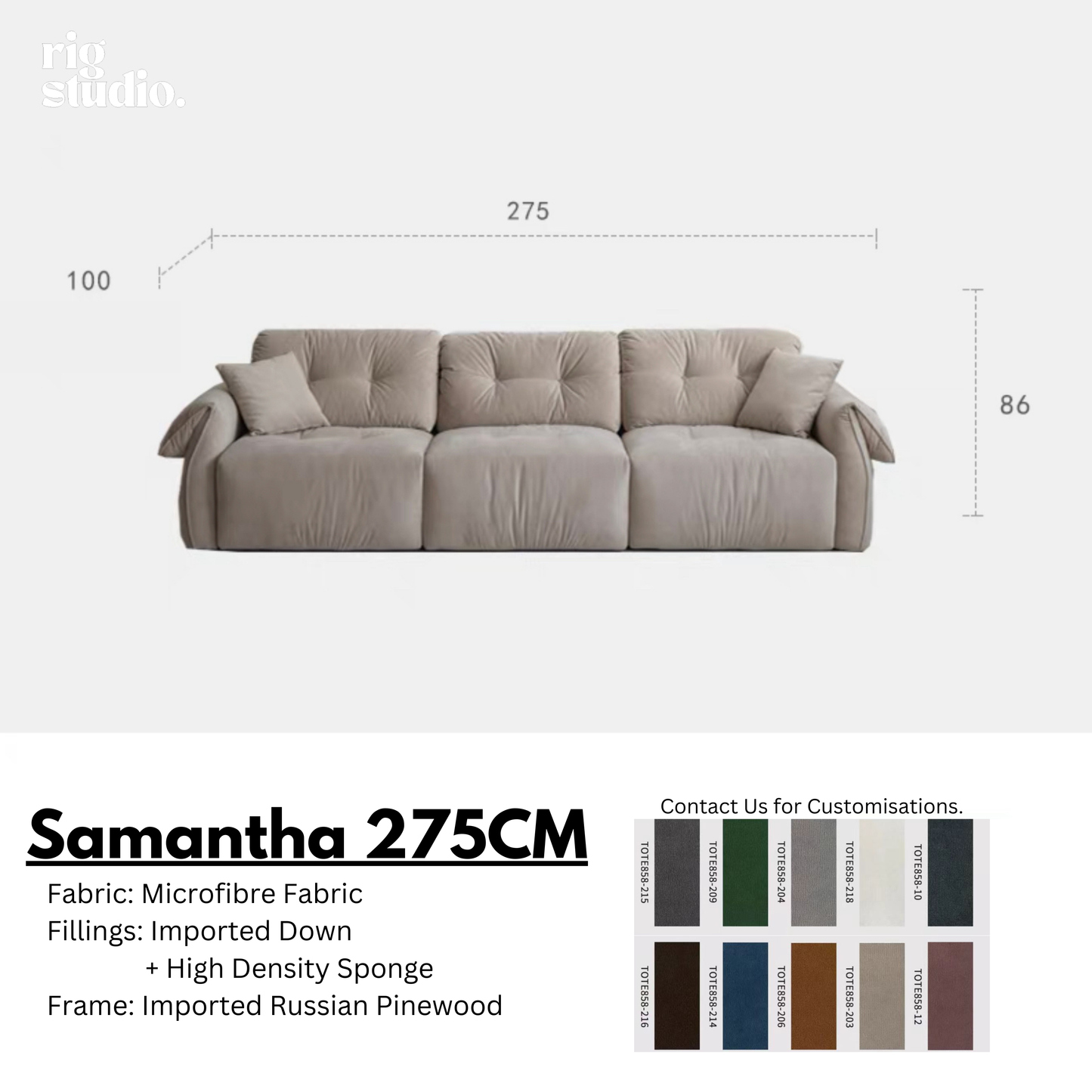 Samantha Electrical Extendable Sofa