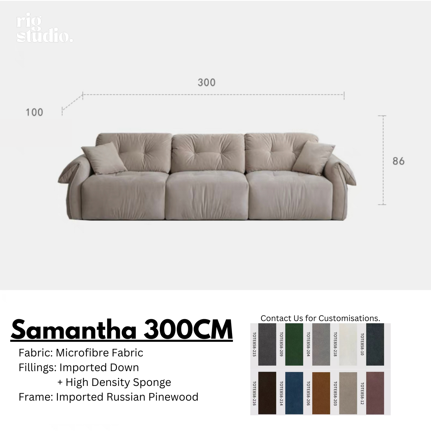 Samantha Electrical Extendable Sofa