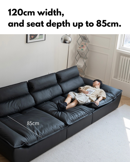 Noah Sofa with Adjustable Backrests