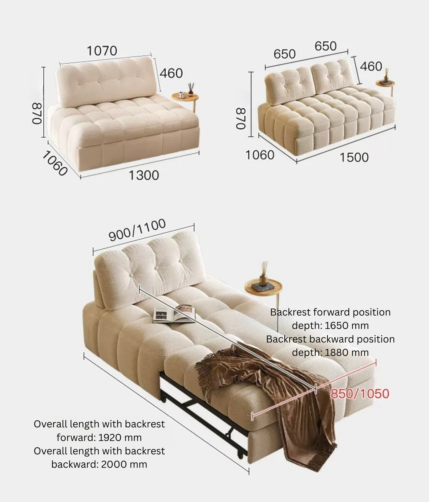 Ray Foldable Sofa Bed