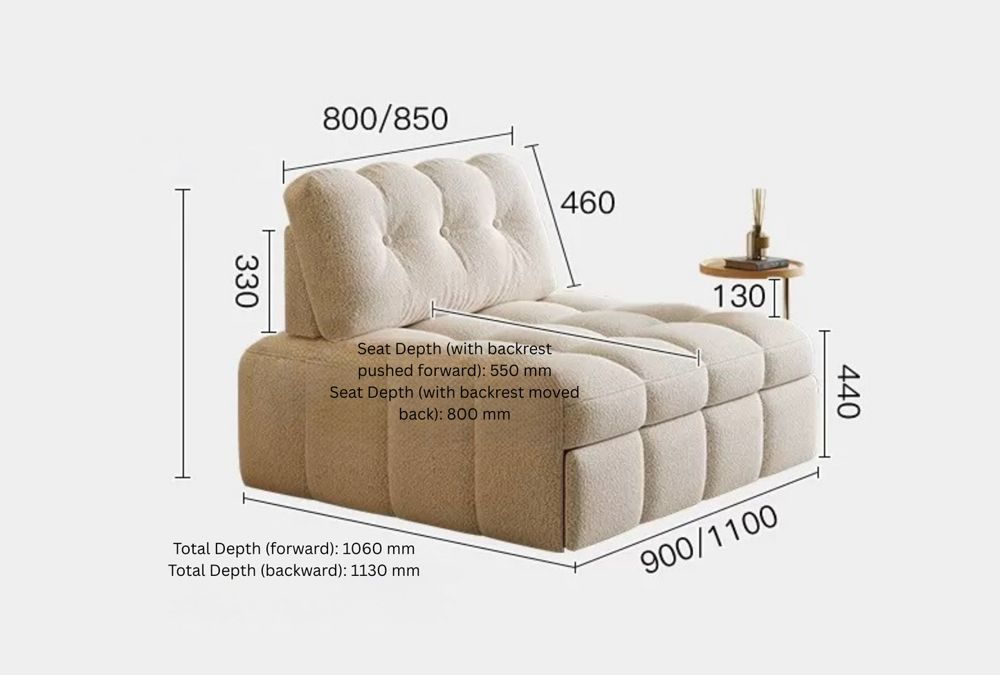 Ray Foldable Sofa Bed