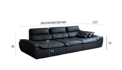 Noah Sofa with Adjustable Backrests