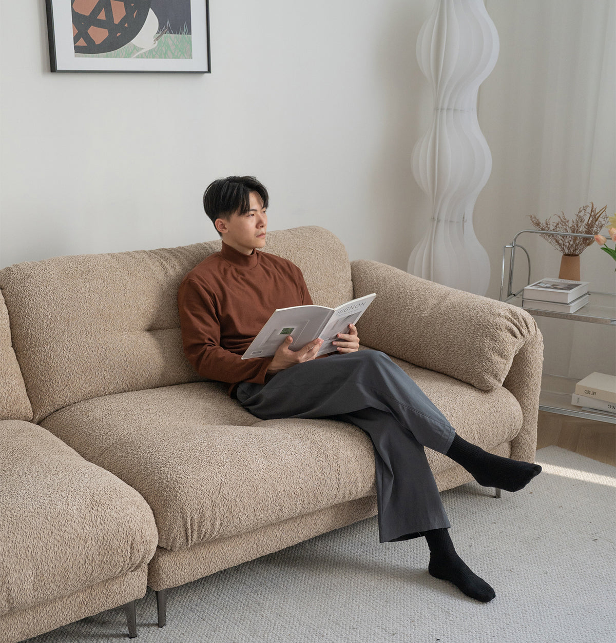 Cinnamon Roll Sofa