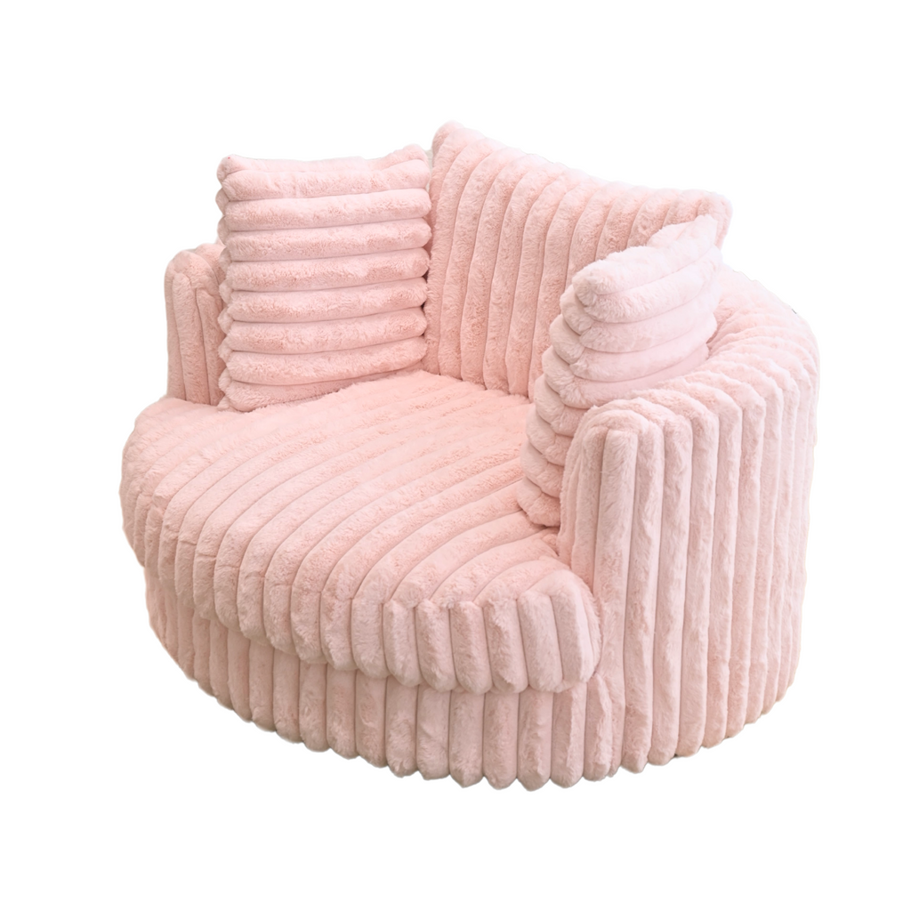 Charlotte Rotatable Chair with Mobile Holder